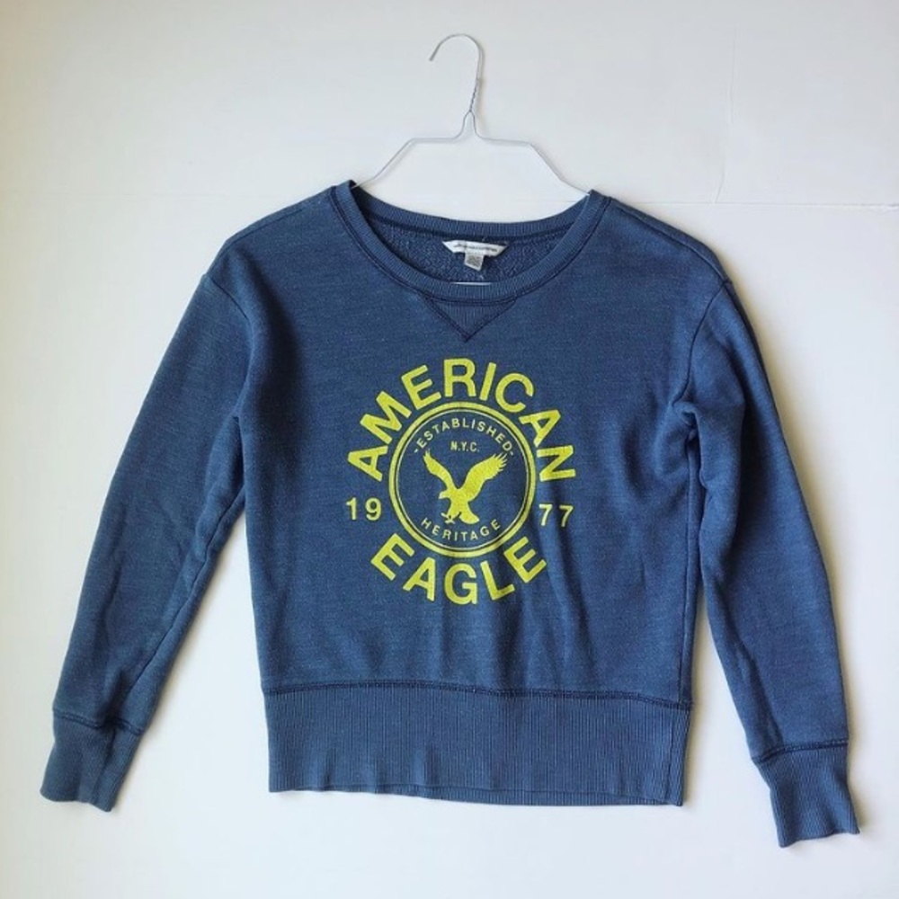 American Eagle Outfitters Logo Sweater, XS